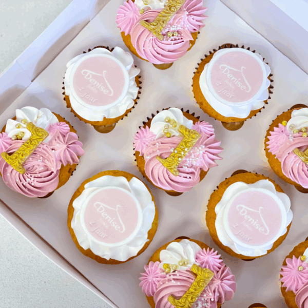 Cupcake Box 12 stuks